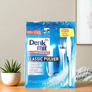 Denkmit ผงล้างจาน 1.5kg Dishwasher Power ผงล้างจานผงล้างจานสำหรับเครื่องล้างจาน