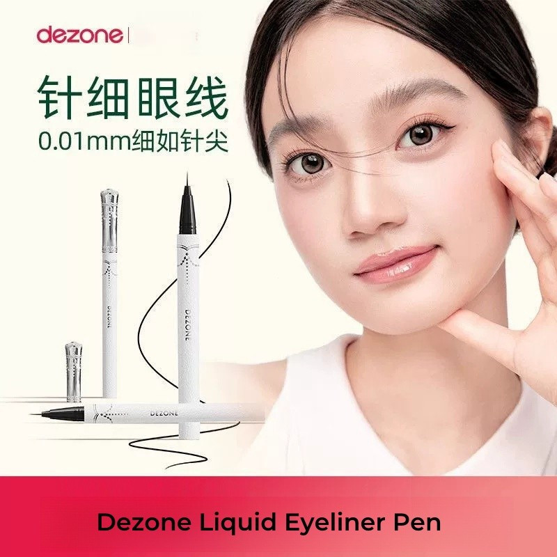 DEZONE Liquid Slim Eyeliner Pen Face Eyeliner Liquid Slim Waterproof 0.5 ml