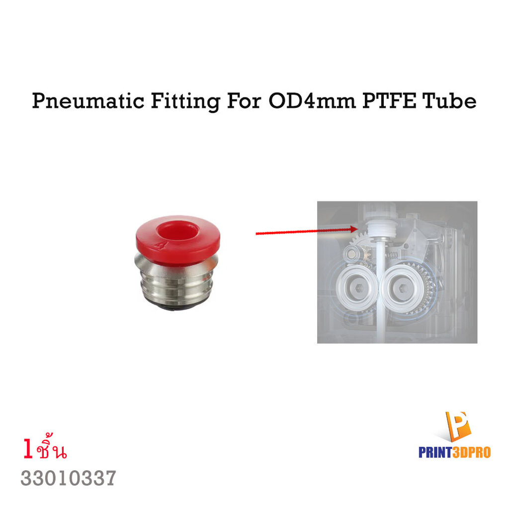 3D Part Pneumatic Fitting Connector ราคาถูก Shopee Lazada
