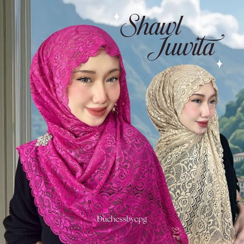 SHAWL JUWITA พิเศษ DUCHESS โดย CPG