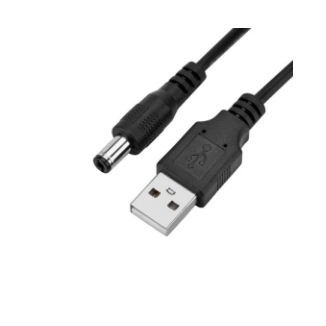 สาย USB Male A to DC Jack