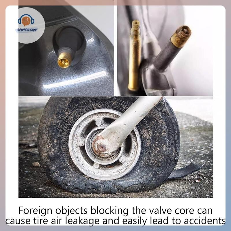 AFl 4 PC Luminous ยางวาล์วหมวกสําหรับรถยนต์รถจักรยานยนต์จักรยานล้อ Hub เครื่องมือจัดแต่งทรงผม Glow In Dark วาล์ว Stem Air ฝุ่นขอบอุปกรณ์เสริม TH - รูปที่ 7