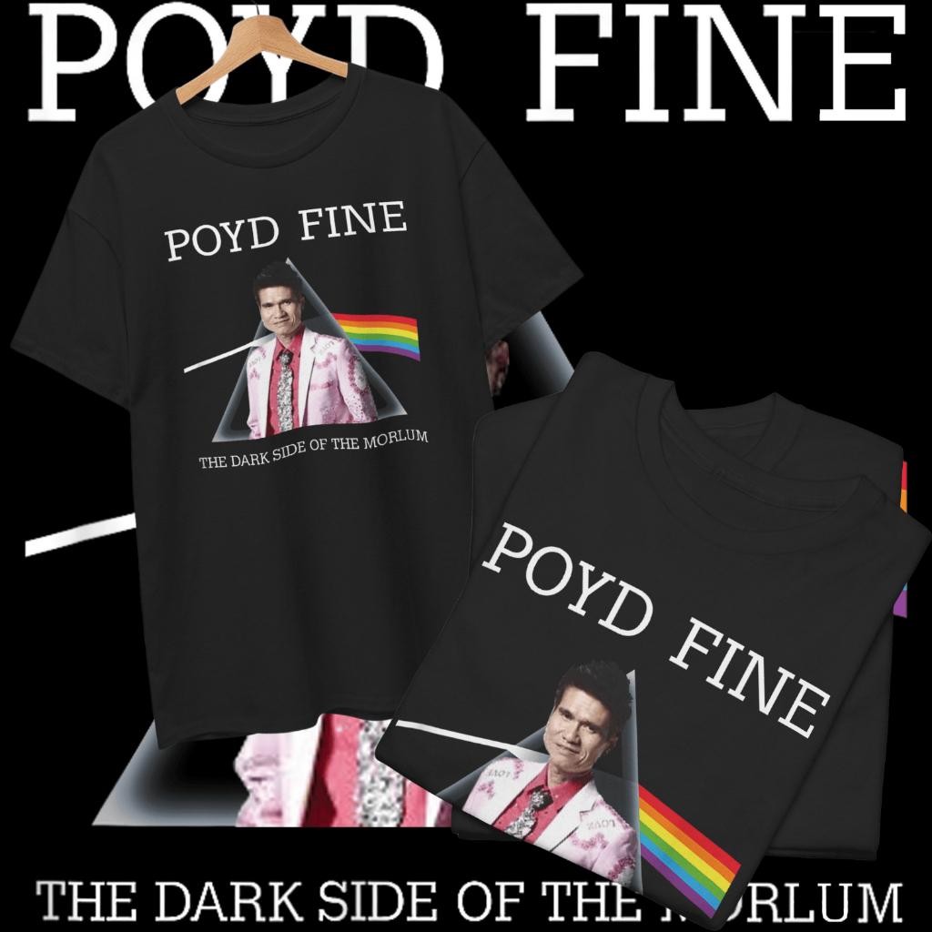 เสื้อยืด “ปอยฝ้าย Poyd Fine” (Cotton) สายลูกทุ่งห้ามพลาด คอกลมแขนสั้น