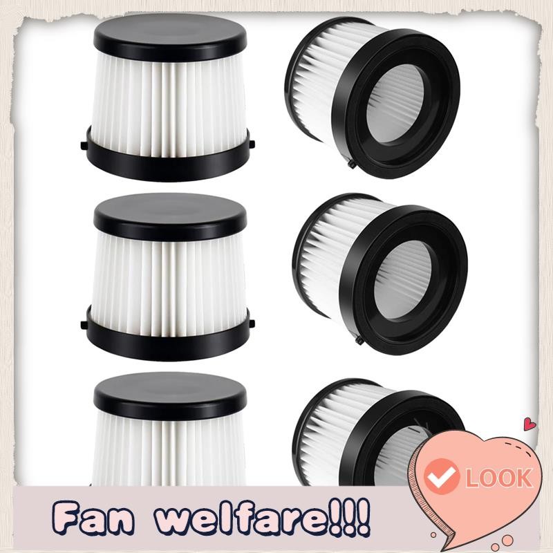 สําหรับสูญญากาศมือถือไร้สาย 20V–6 แพ็ค DCV501HB DCV5011H ตัวกรองทดแทนสําหรับเปลี่ยนได้พร้อมส่วน # DC