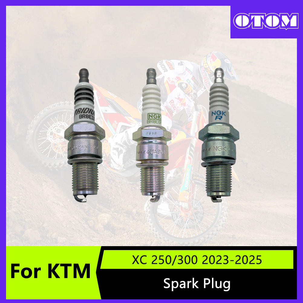 GOTOM รถจักรยานยนต์ 2023-2025 NGK Spark Plug สําหรับ HUSQVARNA KTM GASGAS SX XC TC TX EX MC 250 300 