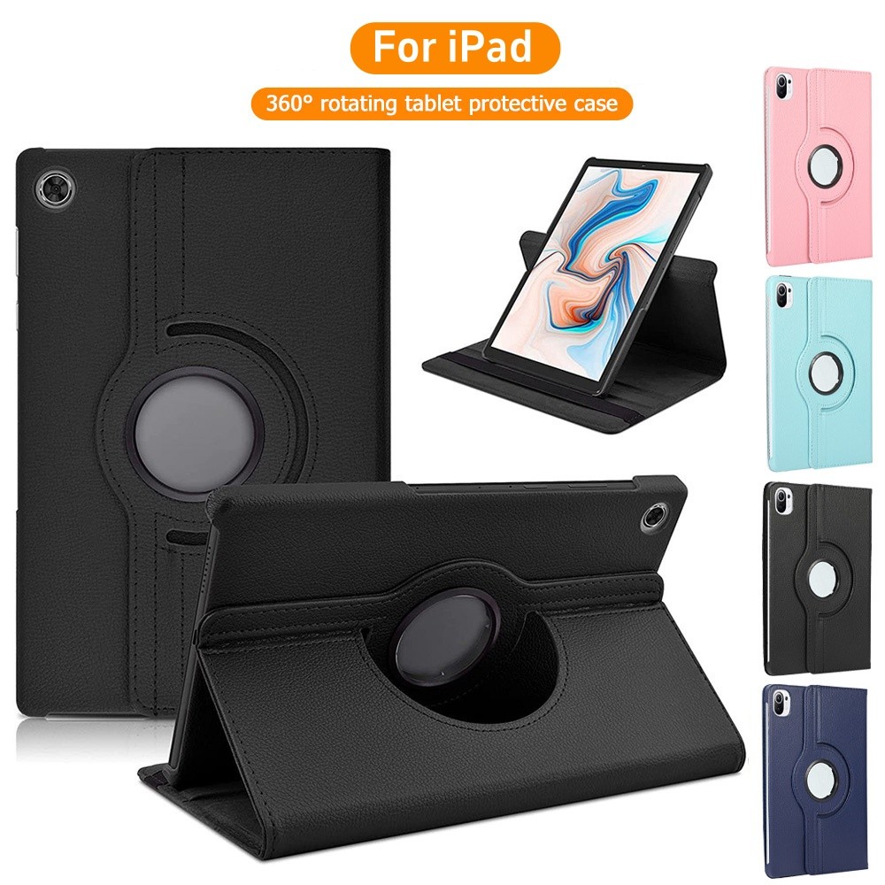 เคส​ไอแพดฝา​พับ​ หมุนได้ Case Gen ​2 3 4 5 /Mini 6 7/ไอแพด Air1 Air2 8 9 10 Pro 11 12.9 เคส​หมุนได้​ 360องศา​ พร้อมส่ง