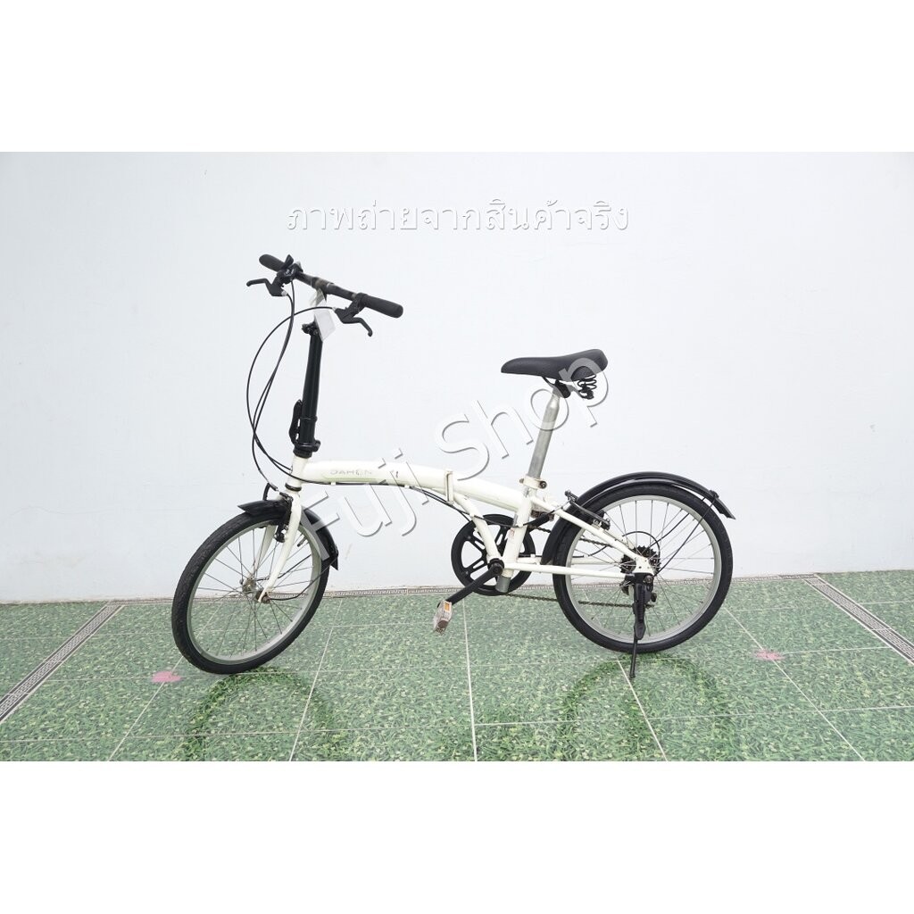 จักรยานพับได้ญี่ปุ่น - ล้อ 20 นิ้ว - เกียร์ 6 สปีด - Dahon Suv D6 - สีขาว [จักรยานมือสอง]