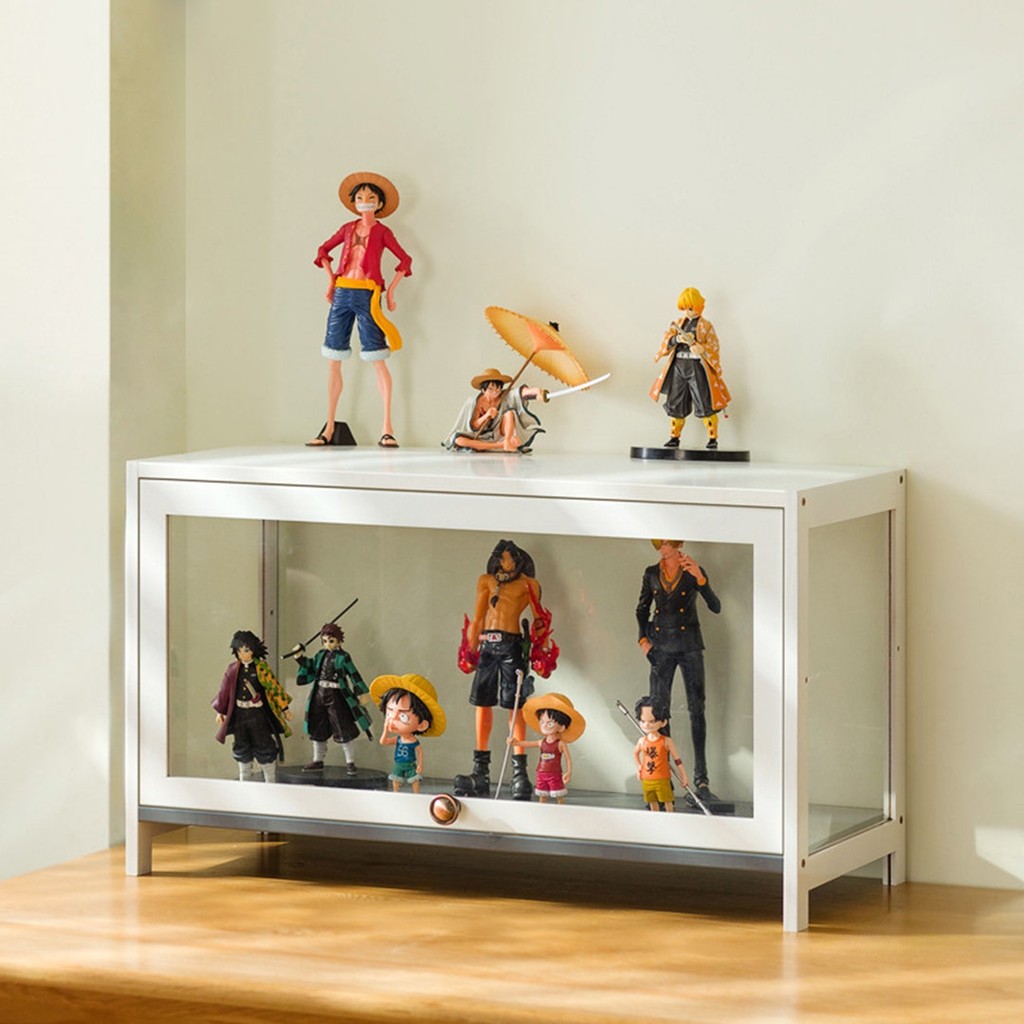 Looms ตู้ใส่โมเดล 1 ชั้น รุ่น MAYYA ขนาด 70 ซม. สีขาว (69x35x40 ซม.)  แบรนด์ LOOMS