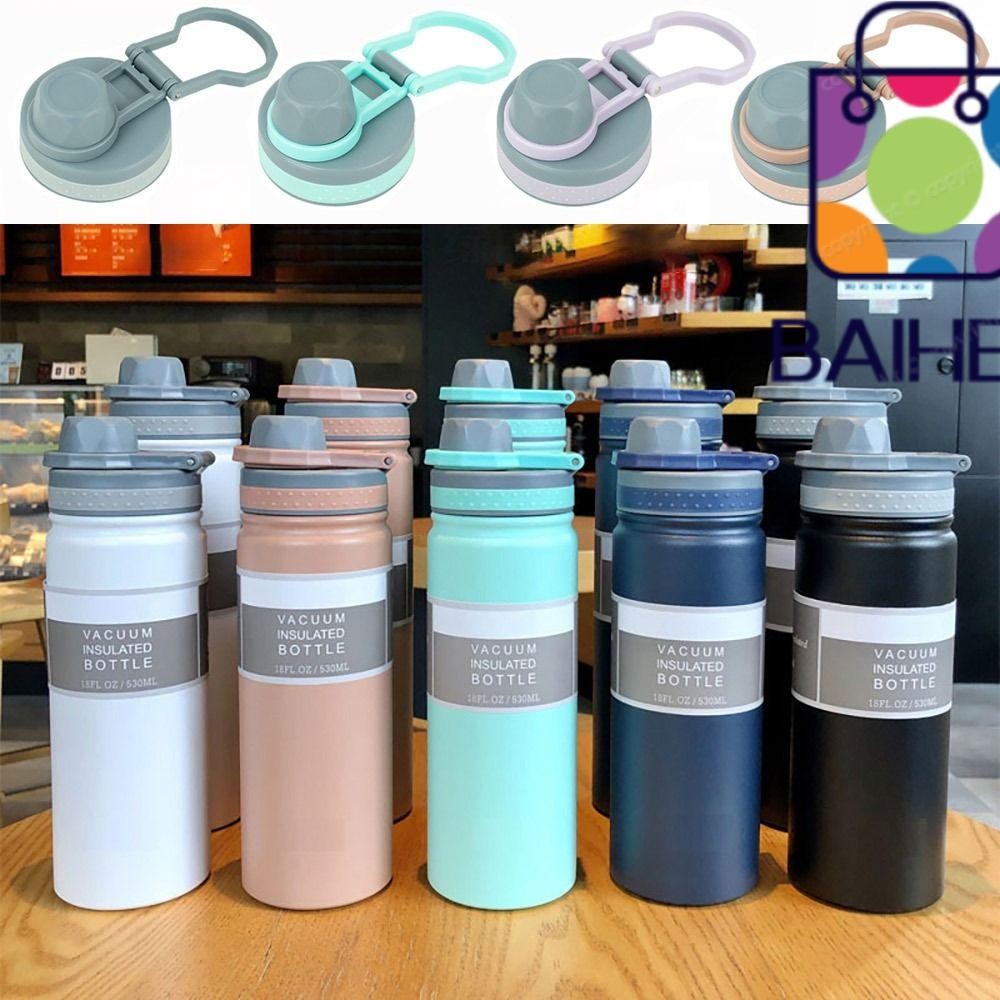 BAIHEE 1 ชิ้นขวด, TS-8706B/TS-8709B PVC ถ้วย, Universal 530 ml/750 ml Splash Proof พร้อมซีลแหวนซีลซี