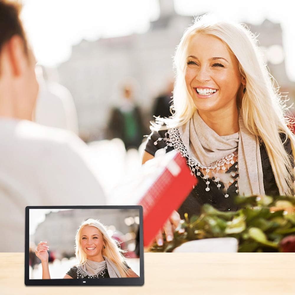 home_style.th Andoer 15.6 นิ้ว 1080p LED รูปภาพรูปภาพรูปถ่ายดิจิตอลความละเอียดสูง 1920x1080 เครื่องโ