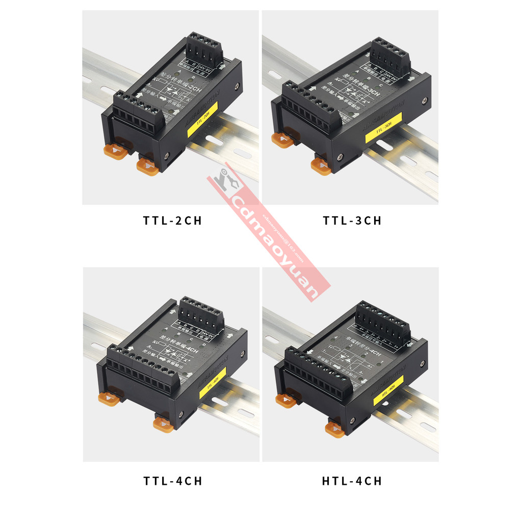 AMSAMOTION TTL-2CH TTL-3CH TTL-4CH HTL-4CH ความแตกต่าง Conversion Electrode Collection สัญญาณ Conver