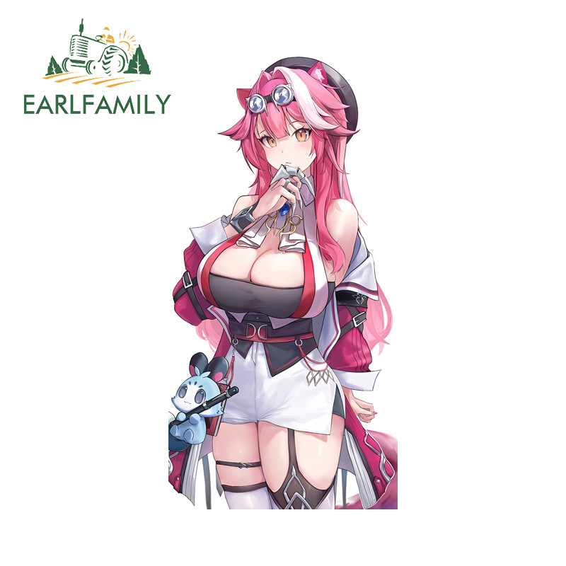 EARLFAMILY Raora Panthera สติกเกอร์รถบุคลิกภาพกันน้ํารถจักรยานยนต์กระเป๋าเดินทางสเก็ตบอร์ด JDM Decal