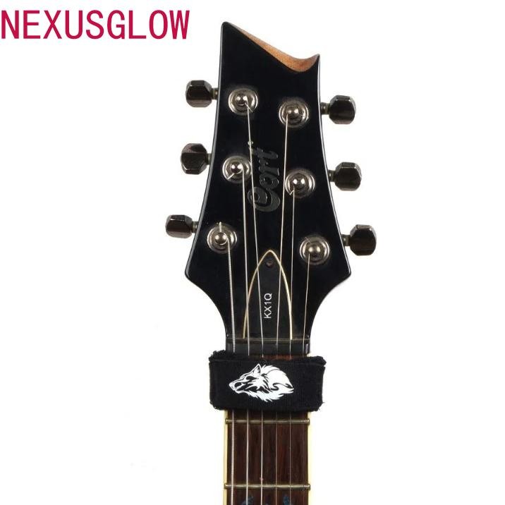 NEXUSGLOW Beam Tape กําจัดเสียงรบกวน Fret Wrap, Damper Muter Wraps สําหรับกีตาร์และสตริง