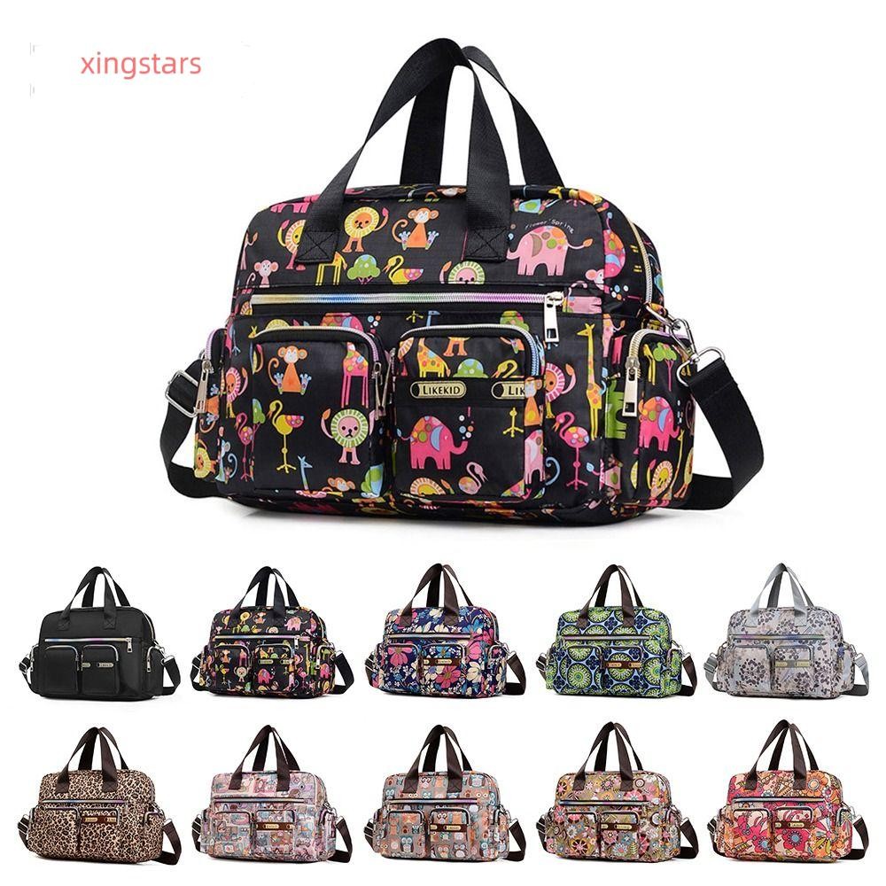 กระเป๋าสะพายข้าง XINGSTARS สำหรับวันหยุด ขนาดใหญ่ พกพาสะดวก ใช้งานได้ทั้งการเดินทางและการออกกำลังกาย