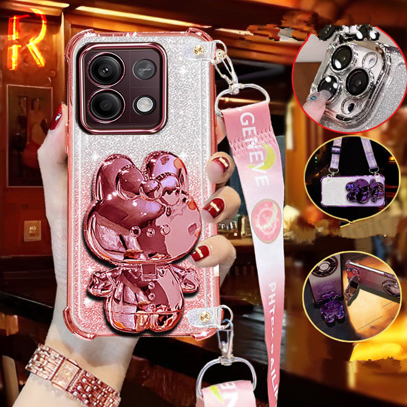 เคสโทรศัพท์สําหรับ Motorola MOTO G86 G84 G72 G60 G56 G24 G05 5G 4G Handphone ปลอกน่ารักน่ารักกระต่าย