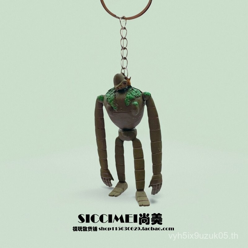 สินค้าจํานวนมากพร้อมสต็อกเมล็ดยางสาธารณรัฐ Hayao Miyazaki พวงกุญแจ Ponyo Mouse ที่นี่หุ่นยนต์ Cassif
