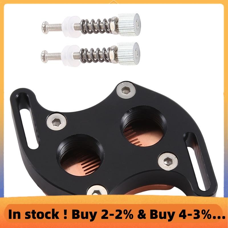 รูปตัว S CPU Water Cooling Block Cooler South Bridge Northbridge Block สําหรับคอมพิวเตอร์ CPU Block 