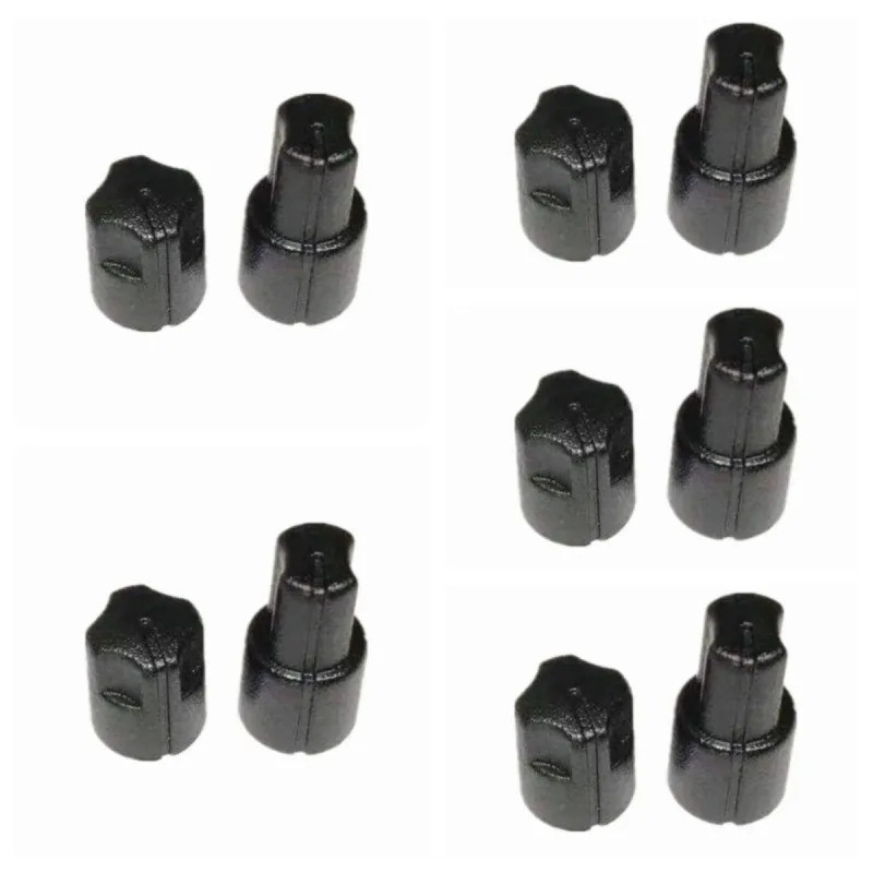 5 คู่ Walkie Talkie Volume Knob และช่องเลือกลูกบิดสําหรับ Motorola P200 HT800 HT600 MTX888 วิทยุอุปก