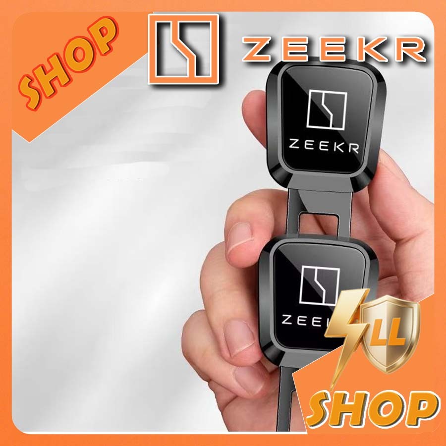 [พร้อม] ZEEKR 009 เข็มขัดนิรภัยรถยนต์หัวเข็มขัด Extender ล็อคหัวเข็มขัด ZEEKR X Body Kit ตกแต่งรถ zeekr009 รถอุปกรณ์เสริม YJ5D