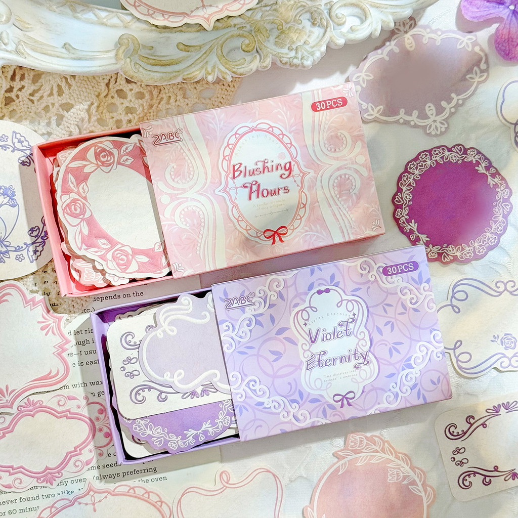 Journamm 30PCS กระดาษสมุดภาพ Vintage Embelishment วัสดุกระดาษสําหรับ Scrapbooking Supplies ความงาม Junk Journal Craft กระดาษ