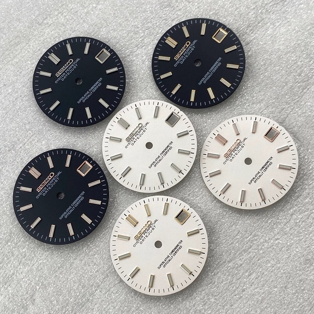 NH35 Dial Dial Dial Dial Dial Matte Dial อุปกรณ์เสริม Strip เล็บสีเขียว Luminous เส้นผ่านศูนย์กลาง 2