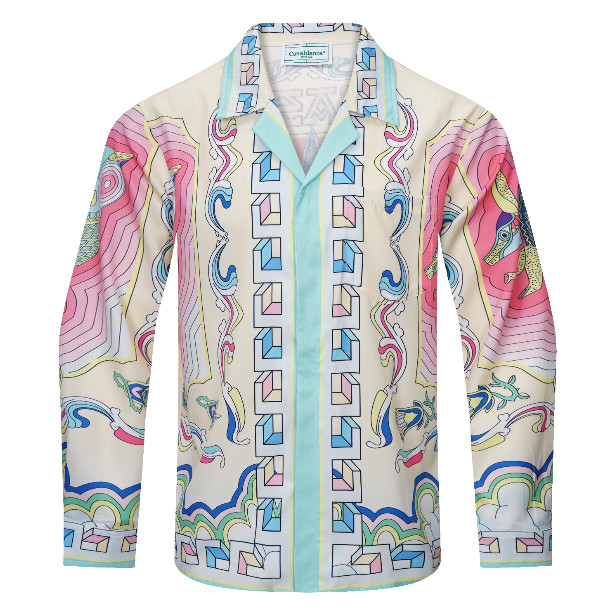 เสื้อเบลาส์ผู้ชายใหม่ Casa Butterfly แขนยาว