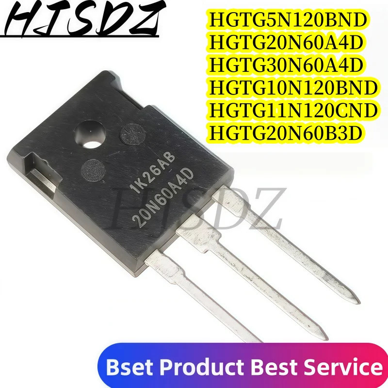 1-5PCS HGTG5N120BND HGTG20N60A4D HGTG30N60A4D HGTG11N120CND HGTG10N120BND HGTG20N60B3D TO-247 Field-