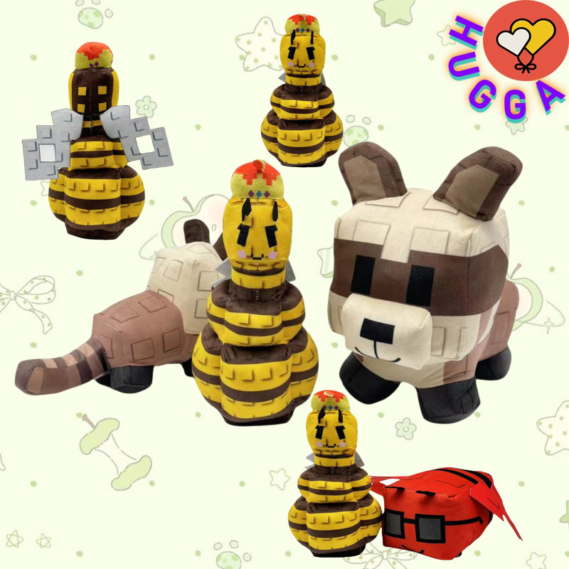 ❤ฮักก้า❤Roblox kawaii Grow A Garden Plushy ของเล่นน่ารัก Tanuki Plushie ของเล่นเด็กของขวัญคู่ Exchan
