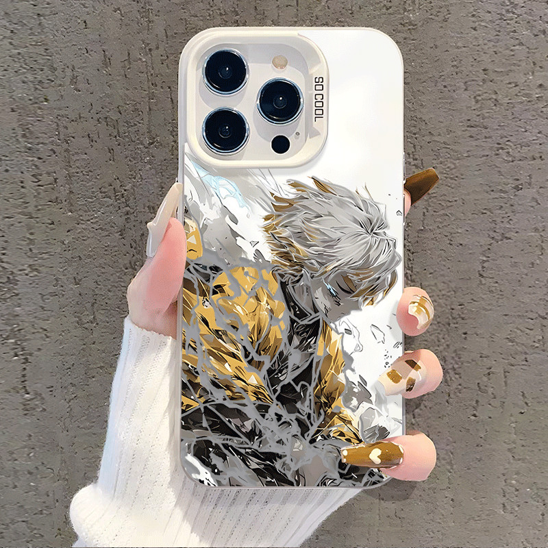 กรณีสําหรับ Iphone Samsung Vivo Agatsuma Zenitsu Demon Slayer Demon Slayer Demon Slayer พร้อมผล IMD 