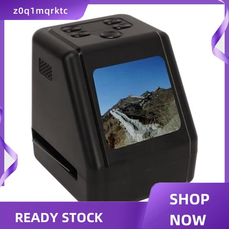 z0q1mqrktc 1 ชุด ABS Black Digital Film&Slide Scanner แปลง 135, 110, 126KPK และ Super 8mm Film/Slide