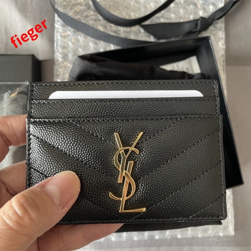 ของแท้100% ราคาถูกที่สุด Ysl card holder