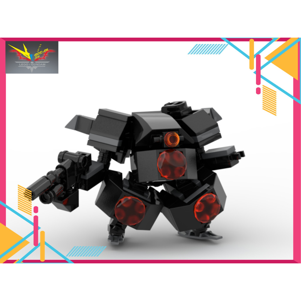 Sumo Robot Moc Mech Assembly Toy