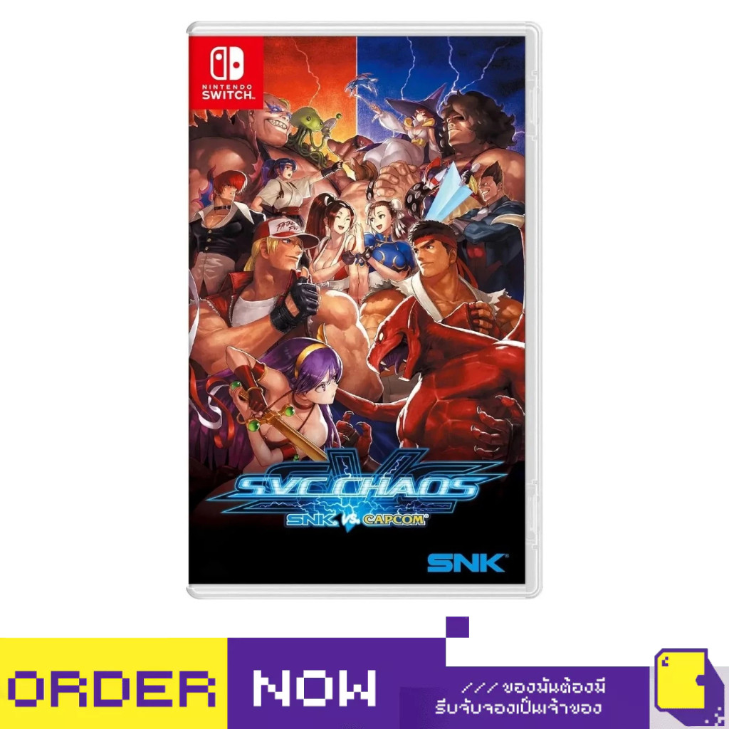 [+..••] พร้อมส่ง | NSW SNK VS. CAPCOM: SVC CHAOS (เกม Nintendo Switch™ 🎮) | By ClaSsIC GaME