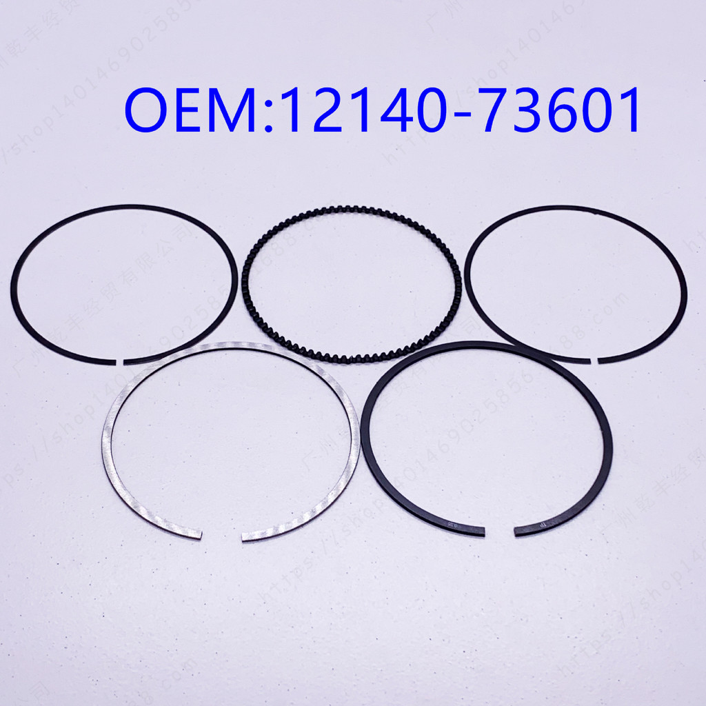 适用 铃木K6A 活塞环 SUZUKI 12140-73601 35618 3F  PISTON RING