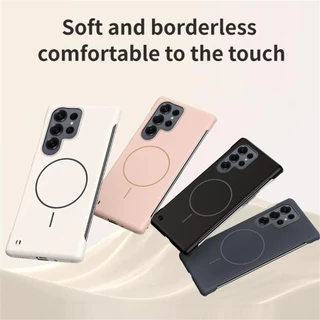 เคสผิวด้าน ชาร์ได้ Magnetic เคส สำหรับ Samsung A17 A37 A57 A16 A56 A15 A35 A55 A05 A14 A24 A34 A54 A04 A13 A23 A33 A53 A73 A03 ฝาครอบกระจายความร้อนปลอก