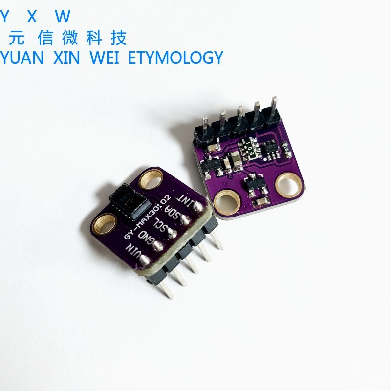 GY-MAX30100 GY-MAX30102 Heartbeat Heart Rate Pulse เลือดออกซิเจนความเข้มข้นการตรวจจับโมดูลเซ็นเซอร์