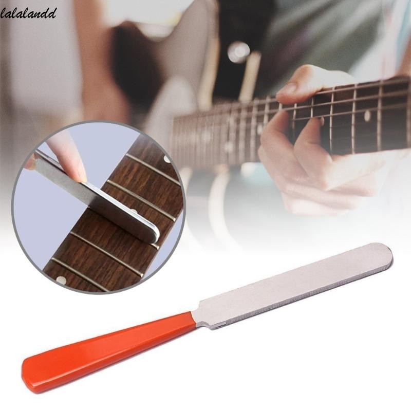 Laland Guitar Fret Crowning File Leveling Tool Fret Crown Edge Grinding File Tool