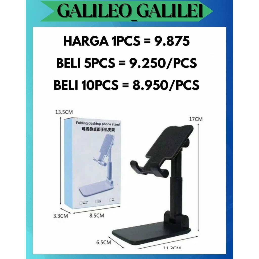 GW STAND FOLDING PHONE HOLDER HD23 HP STENT สําหรับ CHILDRENS ONLINE SCHOOL DARING HD-23