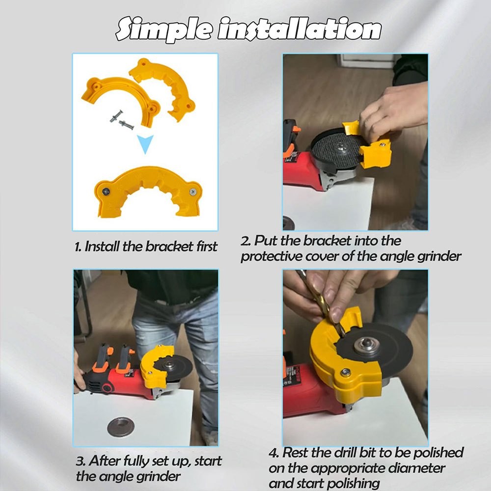 KOVEX เครื่องลับดอกสว่านสำหรับบิตลูกหมูสว่านที่แนบมาทั้งหมดที่ทำความสะอาดไม้กอล์ฟอุปกรณ์เสริม - รูปที่ 3