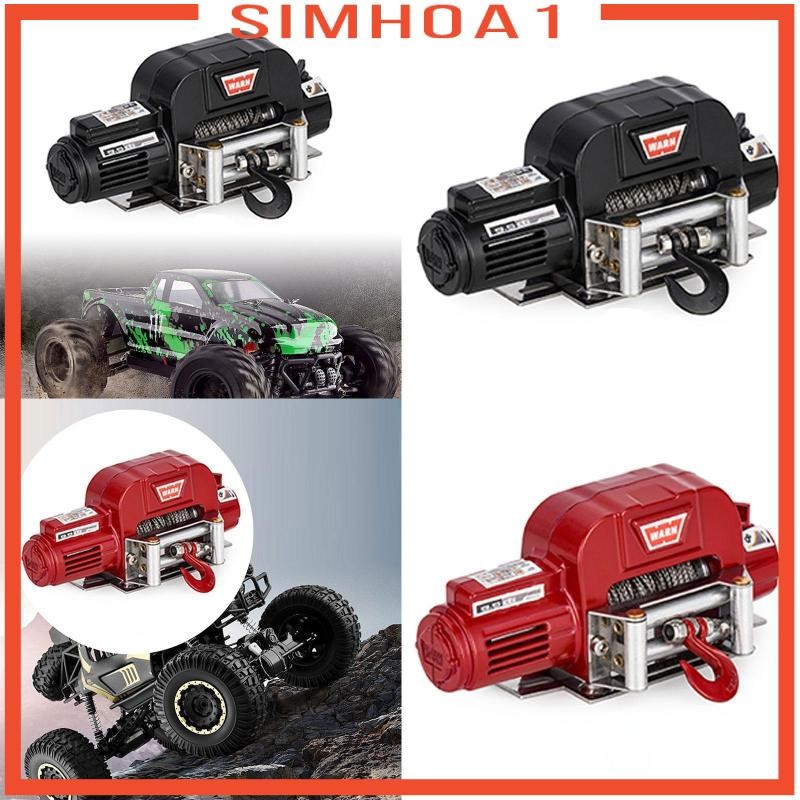 RC Winch มินิไฟฟ้าโลหะ Winch RC รถอัตโนมัติ Winch อะไหล่สําหรับ 1:10 RC รถอะไหล่ DIY อุปกรณ์เสริม