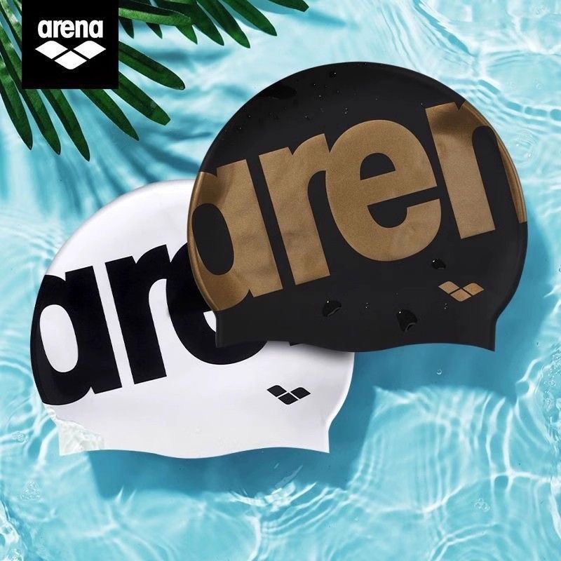 หมวกว่ายน้ำ Arn ลดแรงต้านทาน สำหรับผู้ใหญ่และเด็ก ขนาดใหญ่พิเศษ ผมยาวfriendly ออกแบบมาอย่างสบายและกันน้ำได้ดี มีซิลิโคนที่หูเพื่อป้องกันน้ำไหลเข้าหู