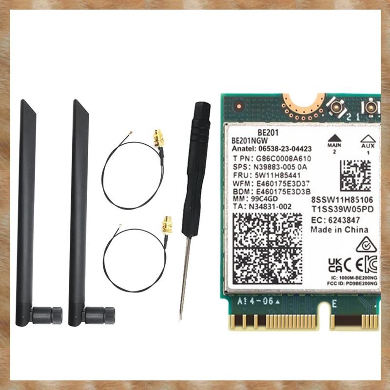 [KYG] BE201 WIFI7 การ์ด 8774Mbps Tri-Band BT5.4 WiFI 7 โมดูลไร้สาย WIFI M.2 Cnvio3 AX211 สําหรับ Win