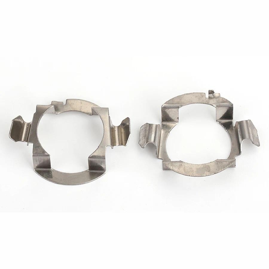 2pcs LED H7 ผู้ถือหลอดไฟอะแดปเตอร์ LED ไฟหน้าไฟหน้า H1 ฐานอะแดปเตอร์สําหรับ Chery Riich G5 Besturn B