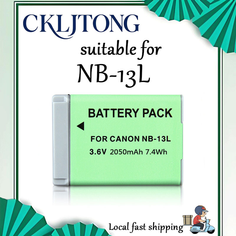 เหมาะสําหรับแบตเตอรี่กล้อง Canon NB-13L G7X2 3 G5X2 G1X3 G9X SX720 730 740 (แบตเตอรี่ CKLJTONG OEM)
