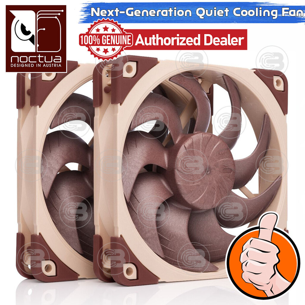 [CoolBlasterThai] Noctua NF-A12x25 G2 PWM Sx2-PP PC Fan Case (size 120 mm.) ประกัน 6 ปี