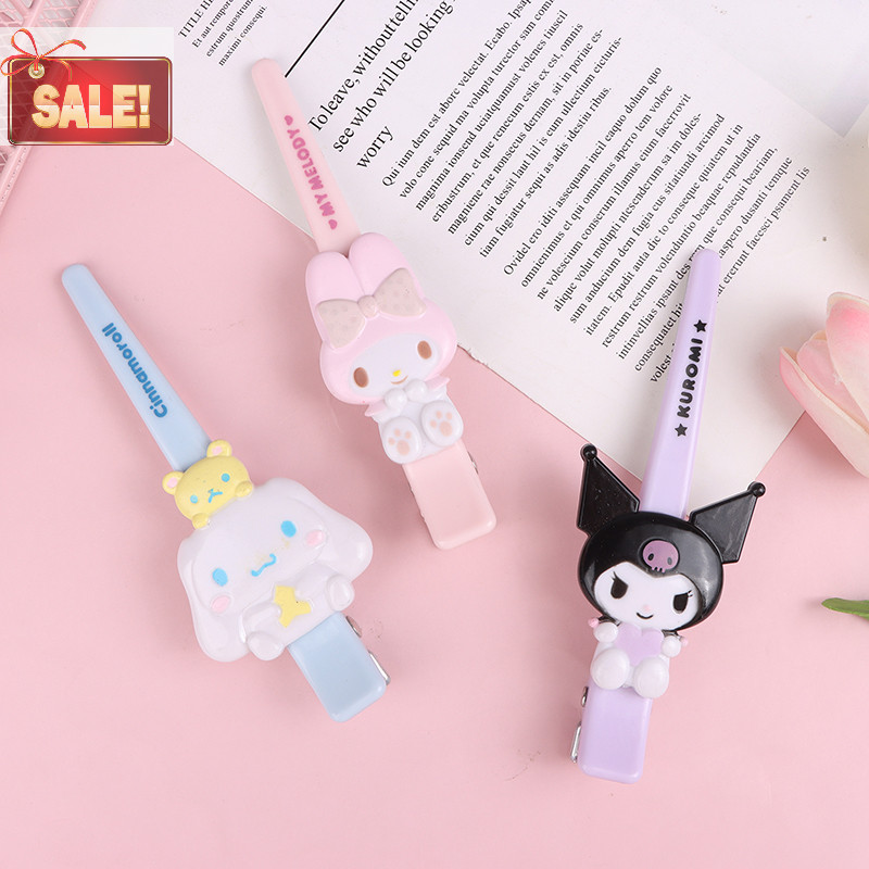 Bl ค่าใบหน้าสูงอะนิเมะ Hello Kitty Hairpin การ์ตูนน่ารักสาวหัวใจอินเทรนด์และหลากหลายตกแต่งกิ๊บติดผมหน้าม้าสาวของขวัญ A