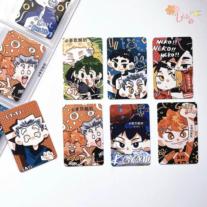 [Bota Shop] Volleyball Youth Fan รุ่น Q Photocard Hyuga Kageyama อะนิเมะ 10 ซม. Photocard HM