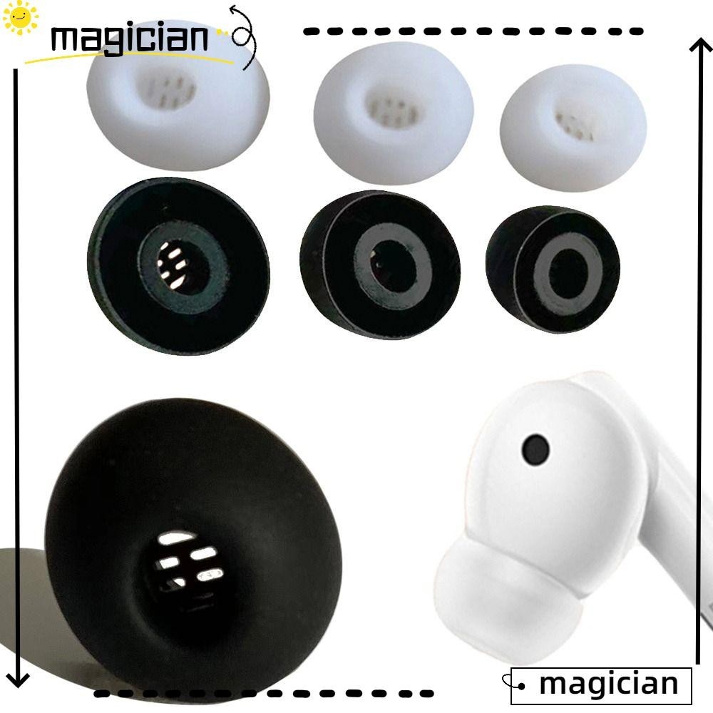 Mag 6 ชิ้นซิลิโคนหูฟัง, Anti-Slip L/M/S หูเคล็ดลับ Protector, Earplug ป้องกันฝุ่นหมวกสําหรับ HUAWEI FreeBuds 5i หูฟังอุปกรณ์เสริม