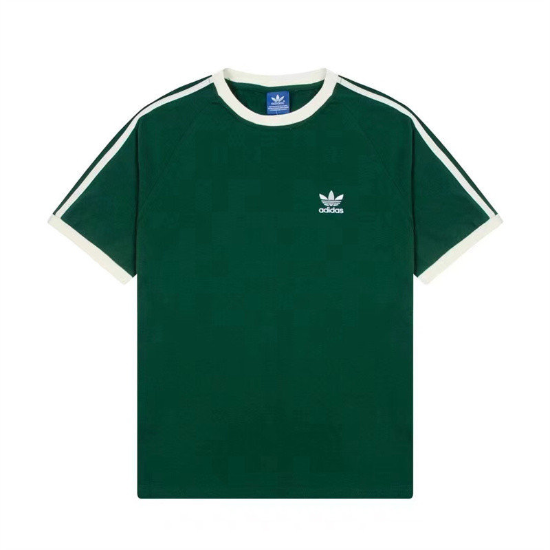 ปักลายโคลเวอร์สามบาร์สไตล์คลาสสิก เสื้อยืด Unisex JJF