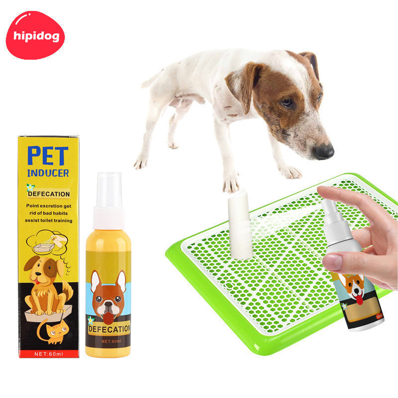 【Hipidog】สเปรย์ฉี่ 60 มล. สําหรับฝึกสัตว์เลี้ยง สุนัข